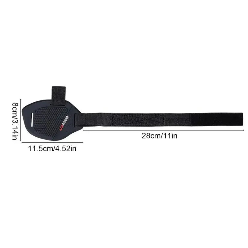 Funda antideslizante e impermeable para palanca de cambios de moto para hombres, protector duradero de bota de motocross, protección de zapato ajustable