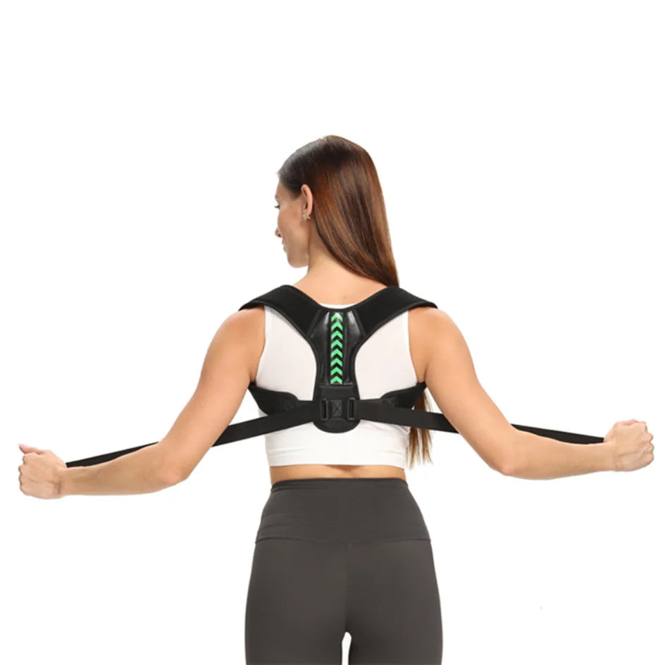 Ceinture correctrice de posture réglable pour le dos et les épaules, soutien de la clavicule et de la colonne vertébrale, remodelant votre corps, pour la maison, le bureau, le sport, le haut du dos et le cou
