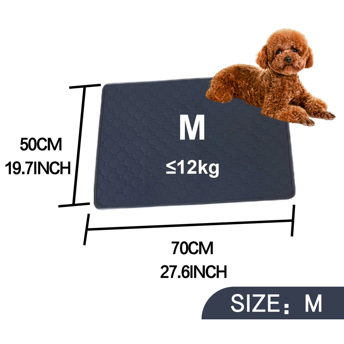 Coussinets absorbants pour urine de chien, réutilisables, imperméables, antidérapants, pour siège auto, accessoires d'entraînement pour animaux de compagnie.