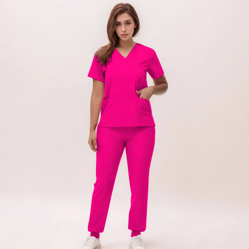 Unisex Medical Scrub Set – Modern, Comfortable & Professional for Healthcare Work