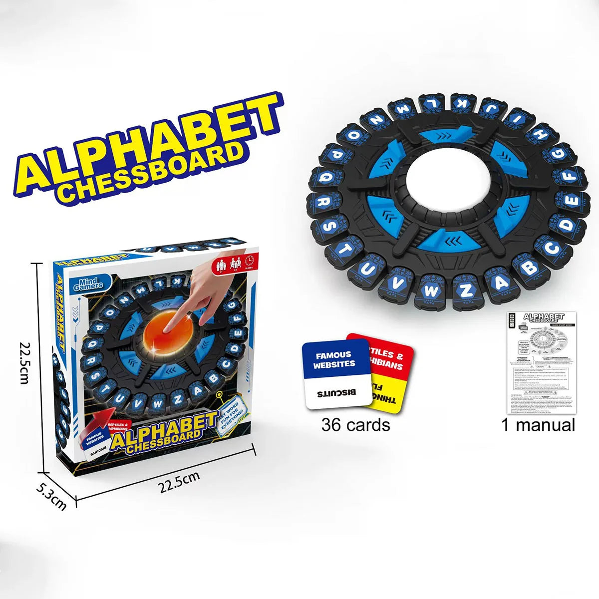 Nouveau jeu - Version anglaise Jeu de société de réflexion rapide Jeu de rôle de plateau