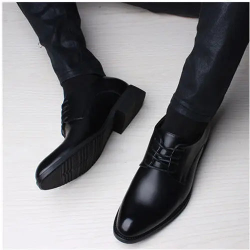 Nuevos Zapatos de Traje Negro para Hombre Fiesta Zapatos de Vestir para Hombre Cuero Italiano Zapatos Hombre Zapatos Formales Hombre Oficina Sapatos Sociales Masculino