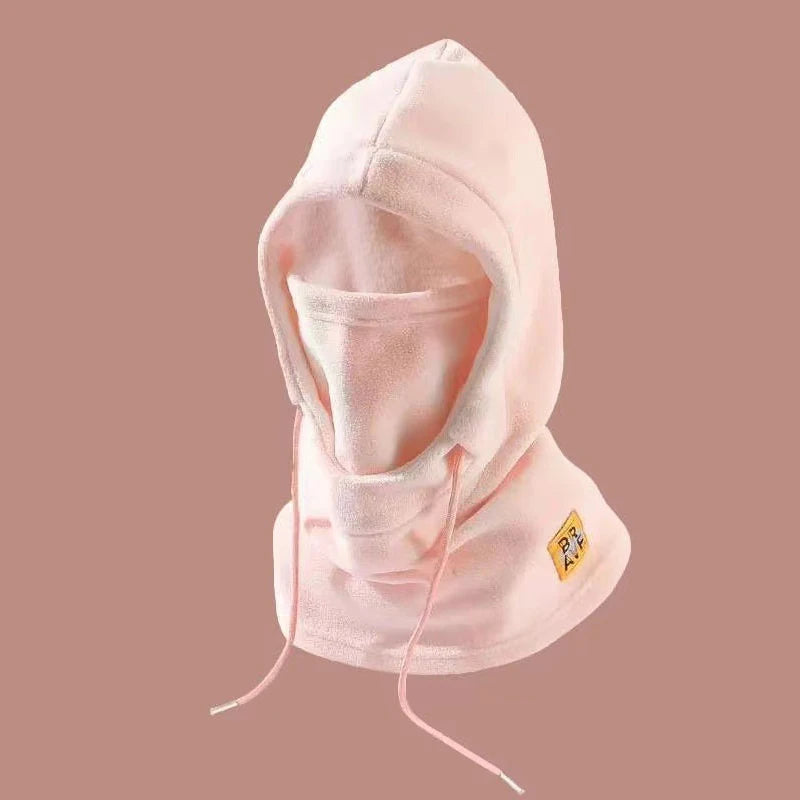 Gorro de invierno cálido con mascarilla y calentador de cuello 4 en 1, pasamontañas a prueba de viento para hombres y mujeres, protección contra el frío para ciclismo