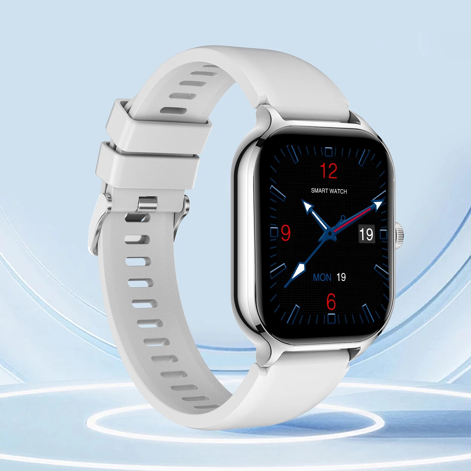 Reloj inteligente para mujer, pantalla táctil completa, llamadas Bluetooth, rastreador deportivo de actividad física, reloj inteligente para mujer