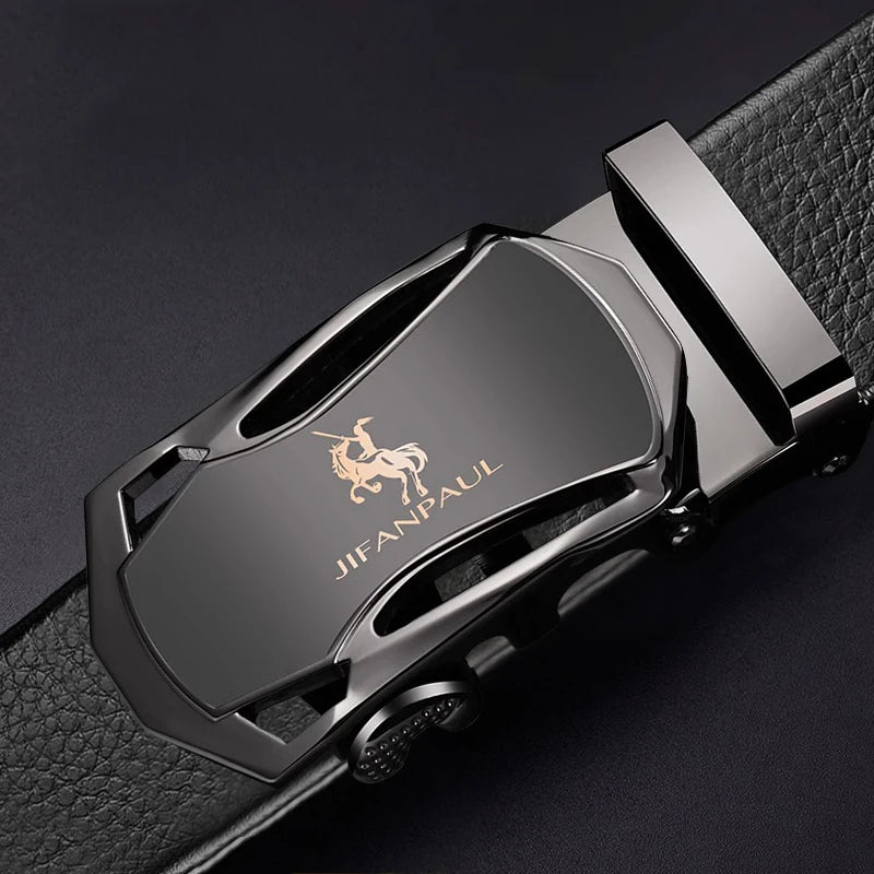 Men’s Automatic Buckle Belt – Modern, Durable & Perfect for Daily Style