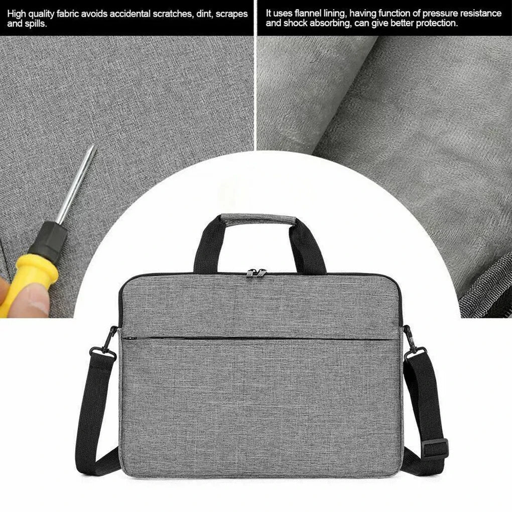Laptop Bags Carrying Case for 15-16 inch Laptop and Tablet Shoulder Strap Durable Water-Repellent Fabric Business Casual School