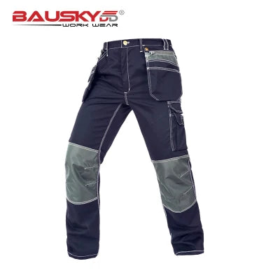 Pantalones de trabajo de hombre Craftsman, nuevos, de alta calidad, con múltiples bolsillos, pantalones de trabajo, ropa de trabajo de mecánico