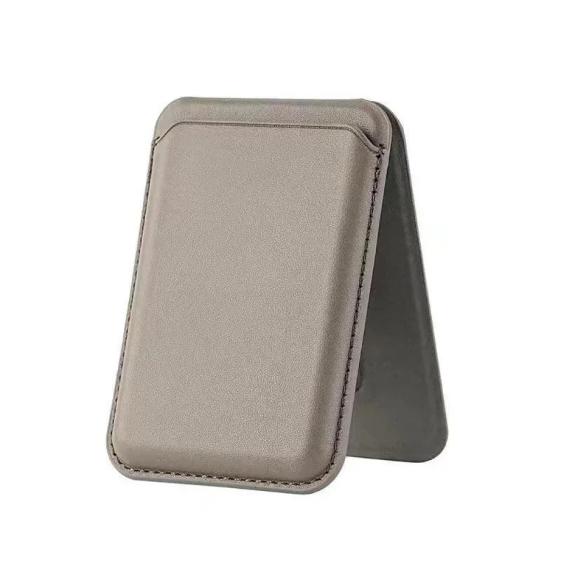 MagSafe Magnetic Leather Wallet Case – Card Holder & Hidden Stand for iPhone