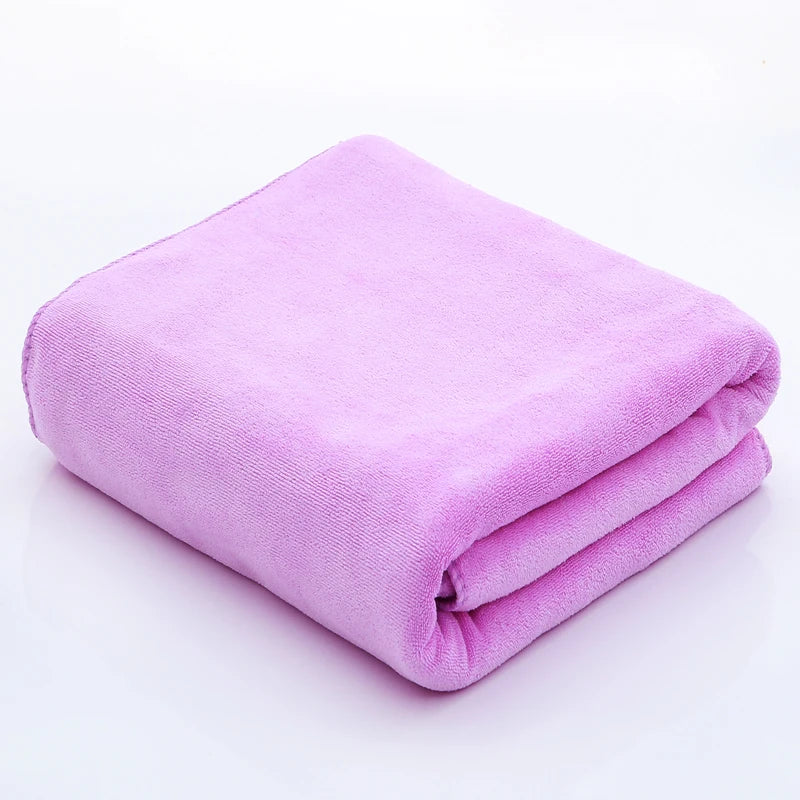 Serviette de bain salon de beauté bain de pieds grande serviette adulte plus épaisse que la microfibre douce et absorbante massage feuille spéciale