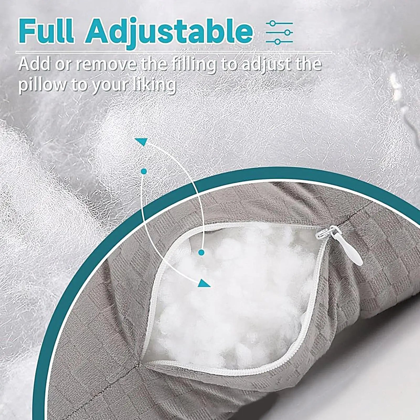 Piercingpute Sidesovere Donutpute med hull Ergonomisk ubehagsreduserende Reisepute for kontorer Biltur