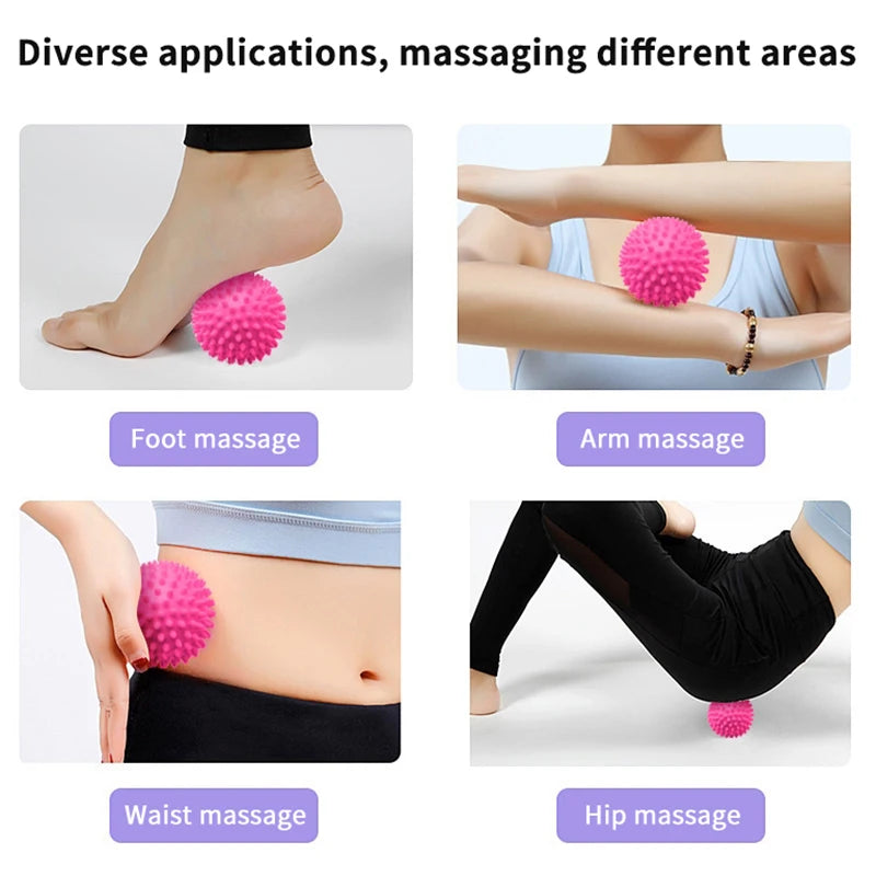 Yoga Fitness Waist Shoulder Neck Foot Massage Massage Ball Fascia Ball Muscle Relaxation Massage Hard Neck Membrane Meridian