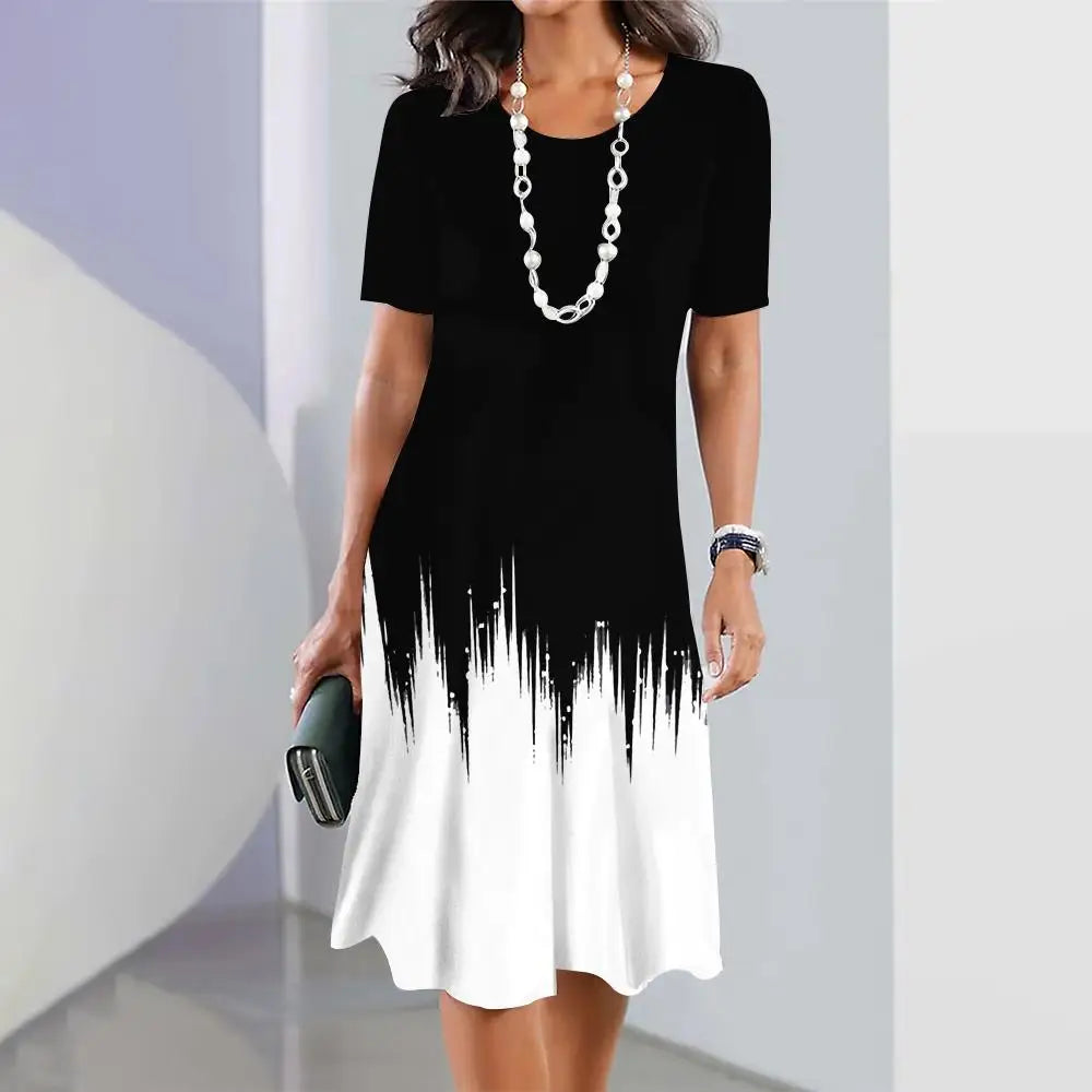 Vestido Elegante de Verano para Mujer – Tejido Suave y Fluido