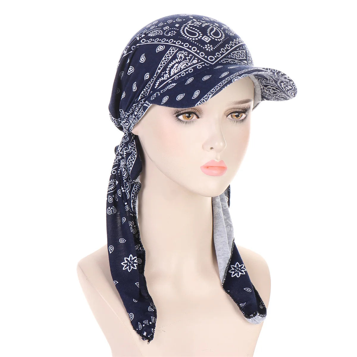 Brim Hijab Baseball Cap