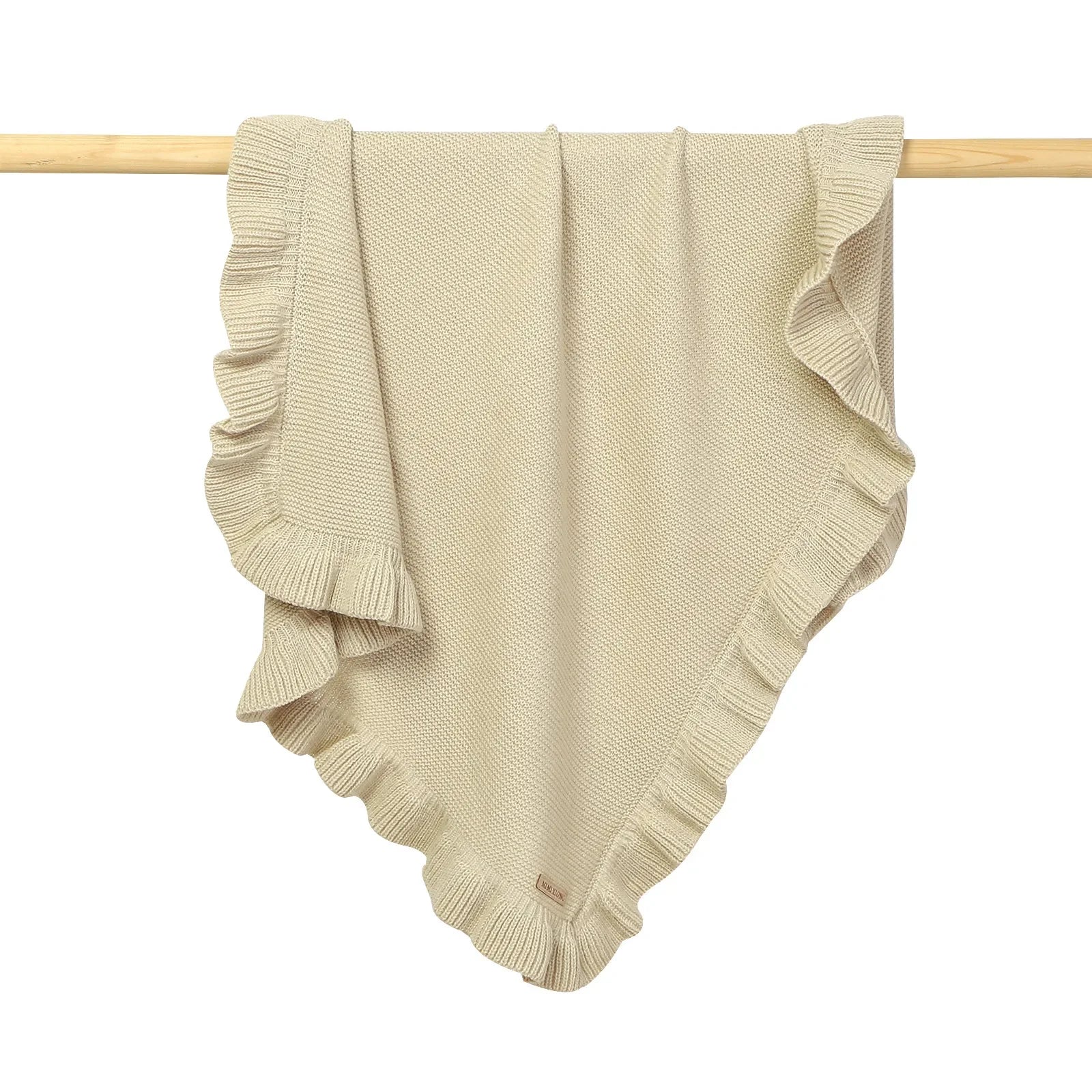 Knitted Baby Blankets Newborn Swaddle Wrap Ruffle Blankets Toddler Infant Bedding Quilt New Born Basket Stroller Blankets