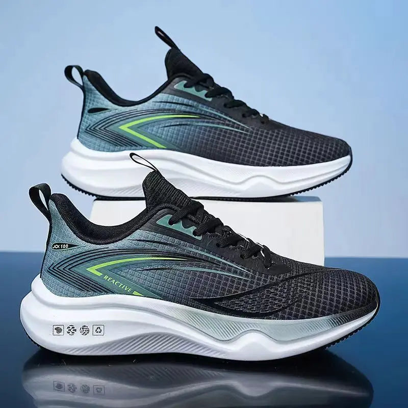 Zapatillas de running nuevas de verano, nuevo examen físico para estudiantes de secundaria, zapatillas deportivas con amortiguación de rebote para hombres, tenis masculino
