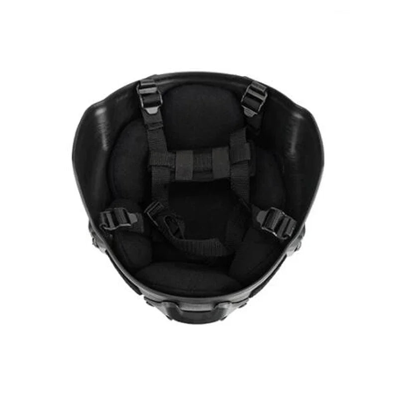Casco protector FAST Helmet MICH2000 Airsoft MH Casco táctico Equipo de protección táctico para exteriores Paintball CS SWAT para montar