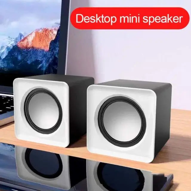 Altavoz de computadora para PC portátil de escritorio Caixa De Som Caja de sonido Sistema de audio de música Bocina Columna Acústica Columna Unidad amplificada