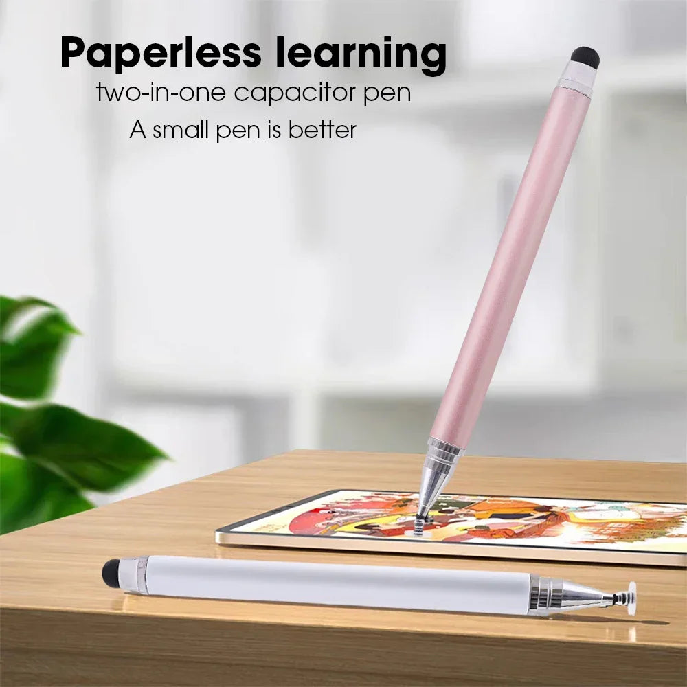 Stylet capacitif universel 2 en 1 pour tablette et téléphone intelligent, 3/1 pièces, stylos de dessin pour iPhone/Android, tous écrans tactiles capacitifs