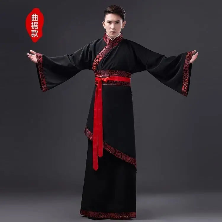Vestido tradicional rojo Hanfu para mujer – Elegante, majestuoso y perfecto para ocasiones especiales