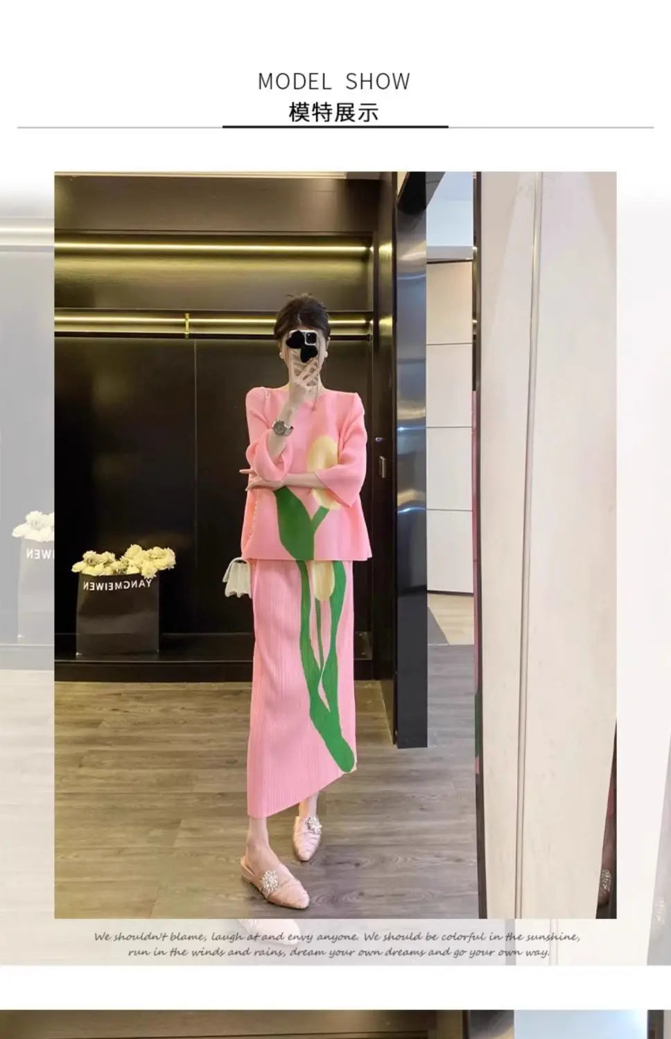 Conjunto plisado de top nuevo estilo adelgazante conjunto de dos piezas de falda de alta gama conjuntos de dos piezas para mujer atuendos faldas