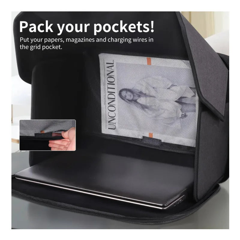 Solskjerm til bærbar PC, personvernskjerm, bærbar, sammenleggbar laptopveske, utendørs bruk, for Macbook, Lenovo, Dell, datatilbehør