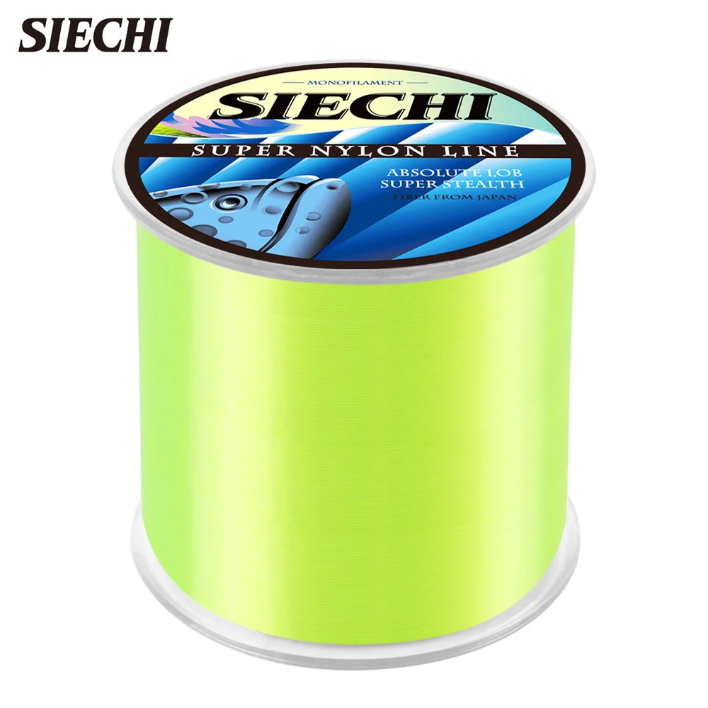500M 1000M Nylon Fishing Line Monofilament Material From Japan Multiple Color Lake River Carp Line Saltwater Fishing Accessories