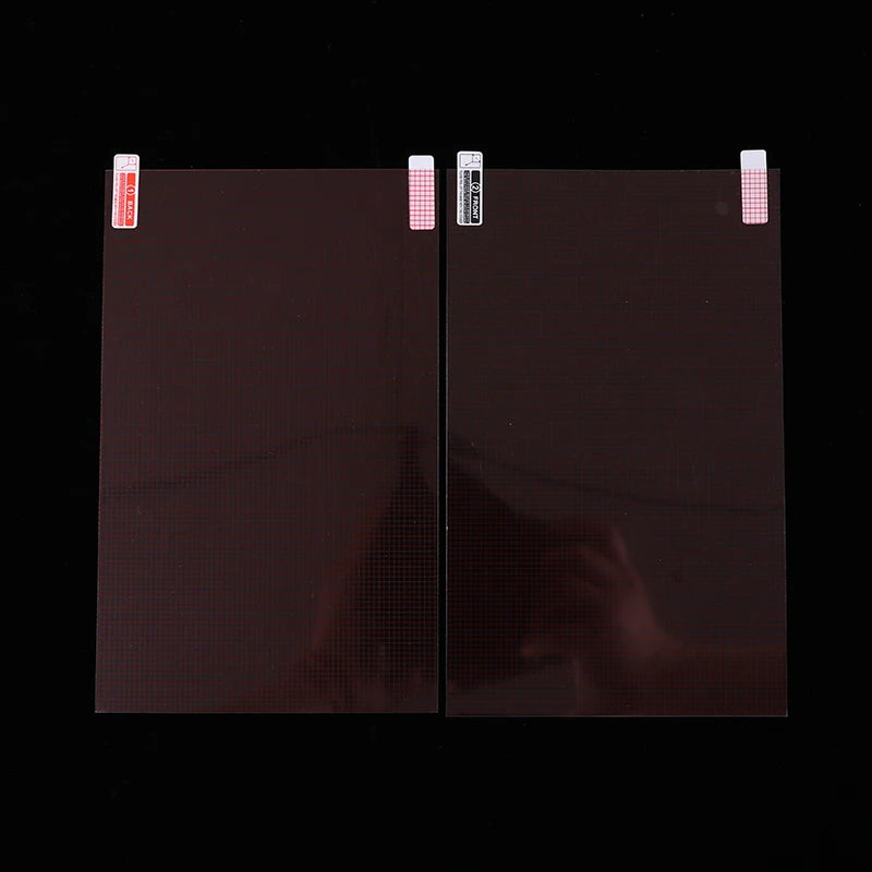 Lot de 2 films de protection d'écran universels pour smartphone, tablette, GPS, 5/6/7/8/9/10 pouces, anti-poussière et anti-rayures