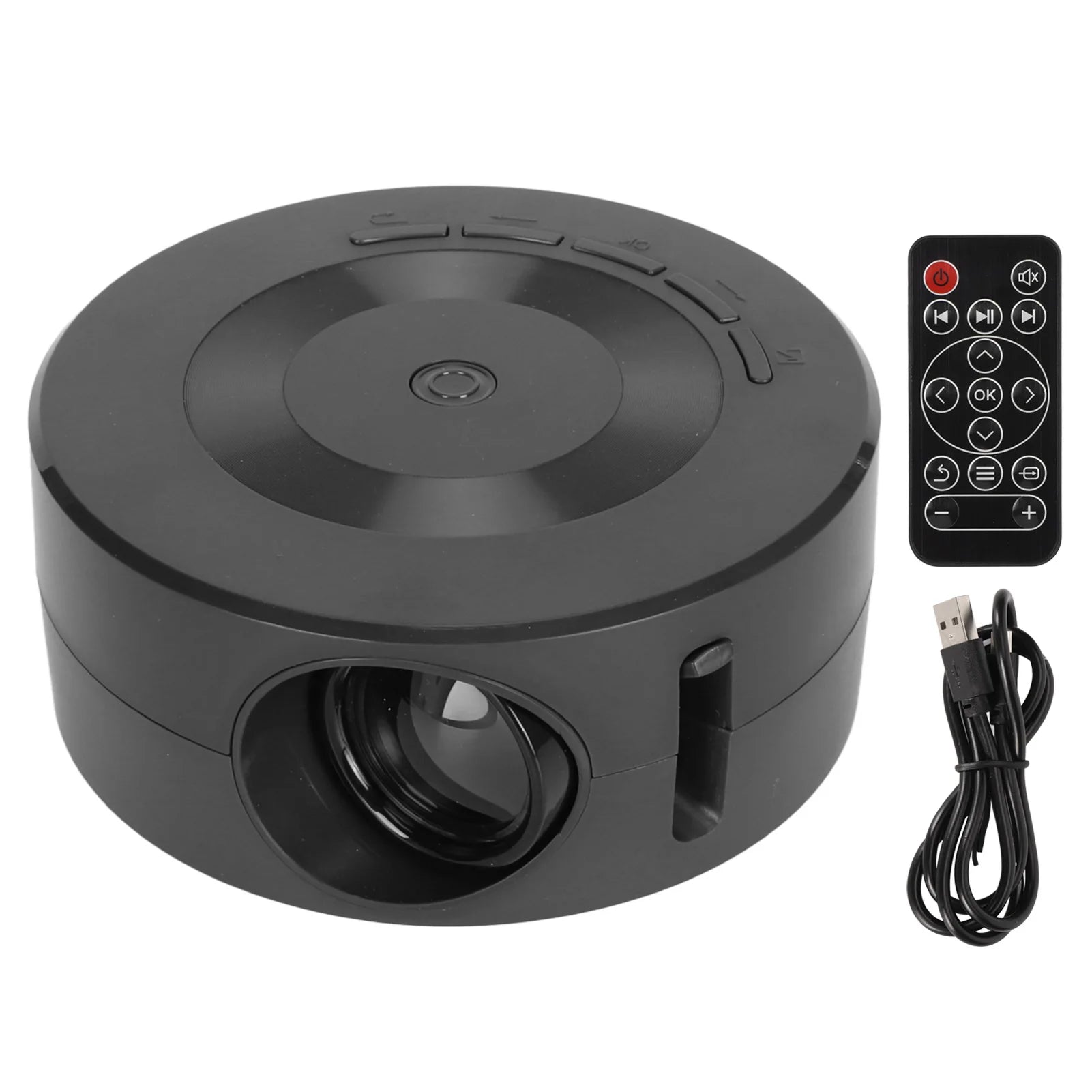 Projector Same Screen Function Small Home Projector Built in Speaker 1080p Eye Portable for Android for Phone