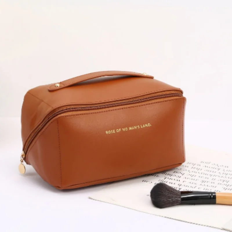 Neceser de Maquillaje para Mujer, Estuche de Maquillaje, Bolsa de Almacenamiento, Caja de Lujo para Mujer, Bolsa Organizadora de Cosméticos con Cremallera para Viajes, Regalo de Navidad
