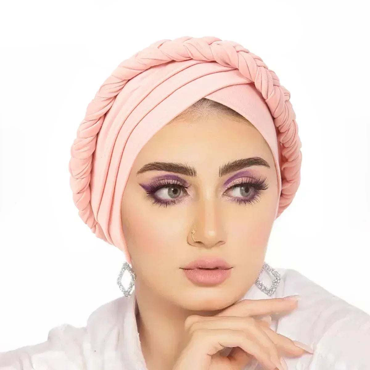 Women’s Sequin Knotted Turban – Elegant, Comfortable & Perfect for Any Occasion