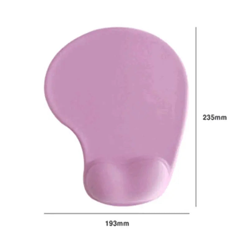 Kontormusematte med gelhåndleddsstøtte Ergonomisk spillmusematte til skrivebordet med håndleddsstøtte Dropshipping