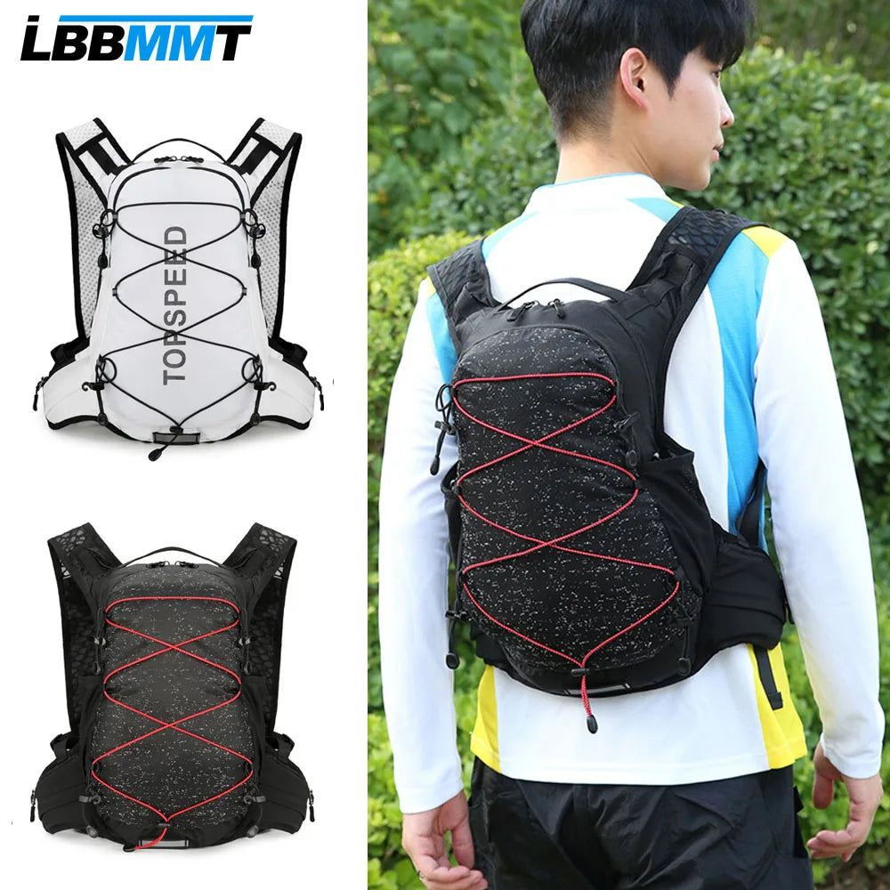 Lightweight Hiking Backpack for Men Women, Outdoor Camping Travel Daypack with Hydration System, Cycling Running Gear