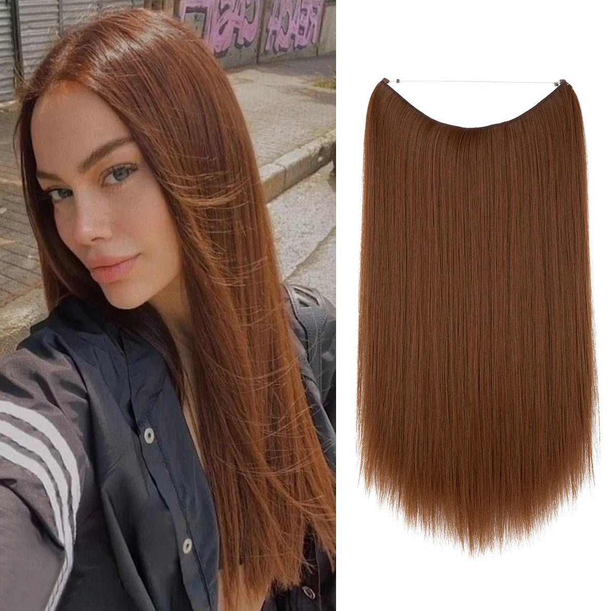 Extensión de Pelo Liso Ombre SARLA