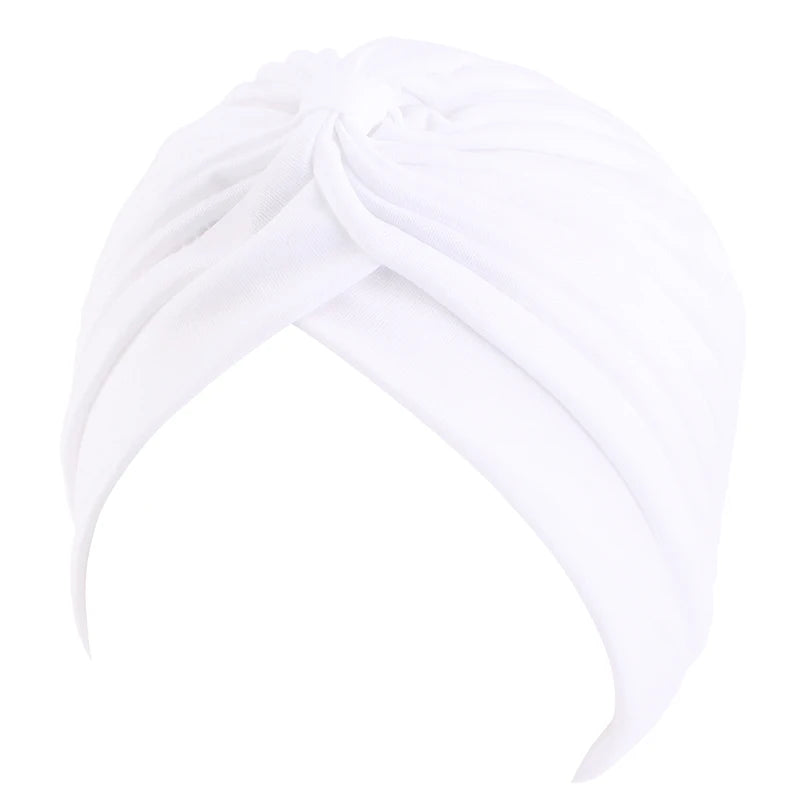 Knotted Ruffle Turban