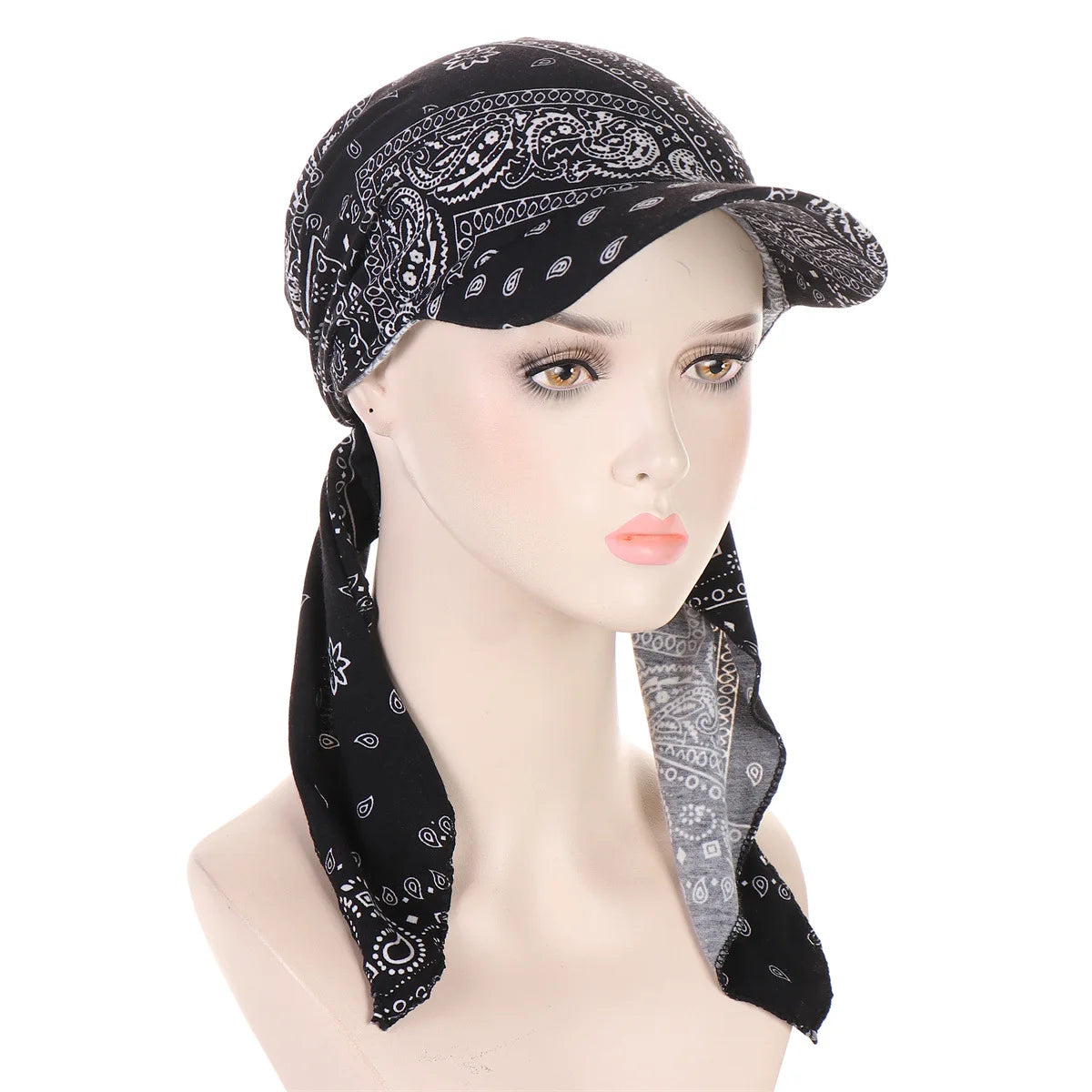Brim Hijab Baseball Cap