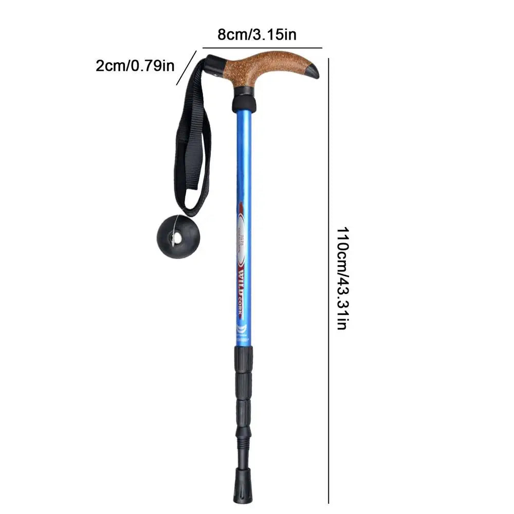Bâtons de randonnée télescopiques pour randonnée, escalade, camping, raquettes, ski