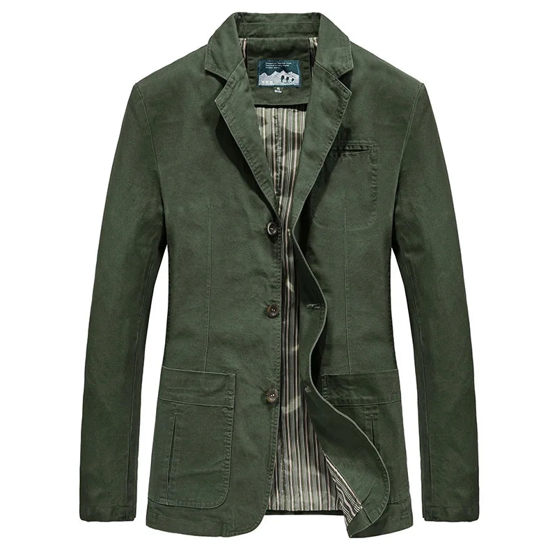 Chaqueta de traje para hombre, primavera otoño, nuevo color sólido, impermeable, cortavientos, abrigo, marca para hombre, ropa exterior, moda, chaqueta informal ajustada para hombre
