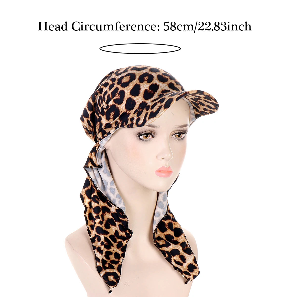 Brim Hijab Baseball Cap