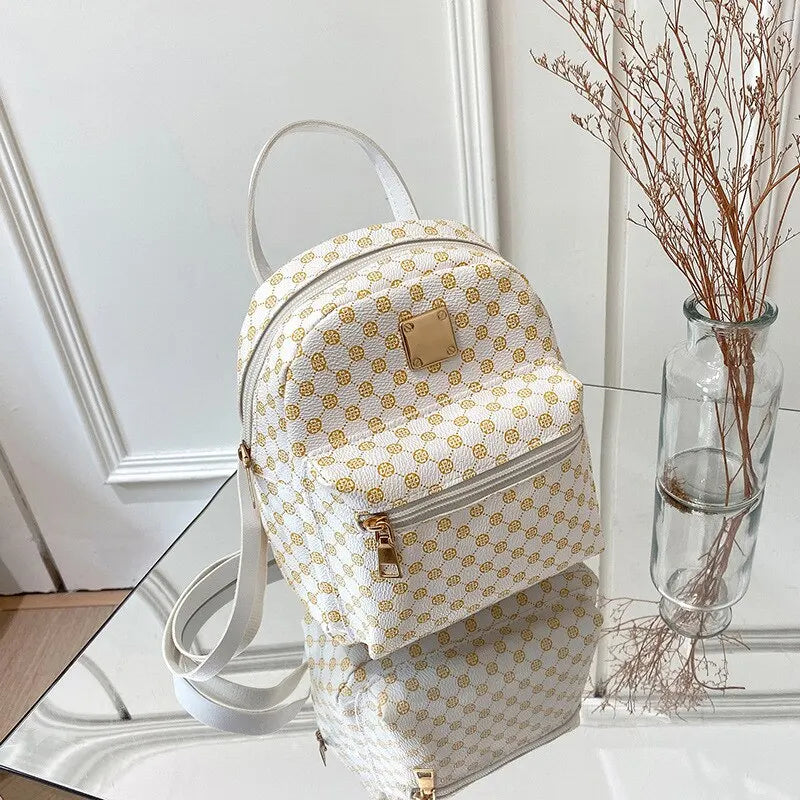 Mochila clásica para mujer, a la moda, para la escuela, para el uso diario, para ir de compras, para niñas, mochilas escolares.