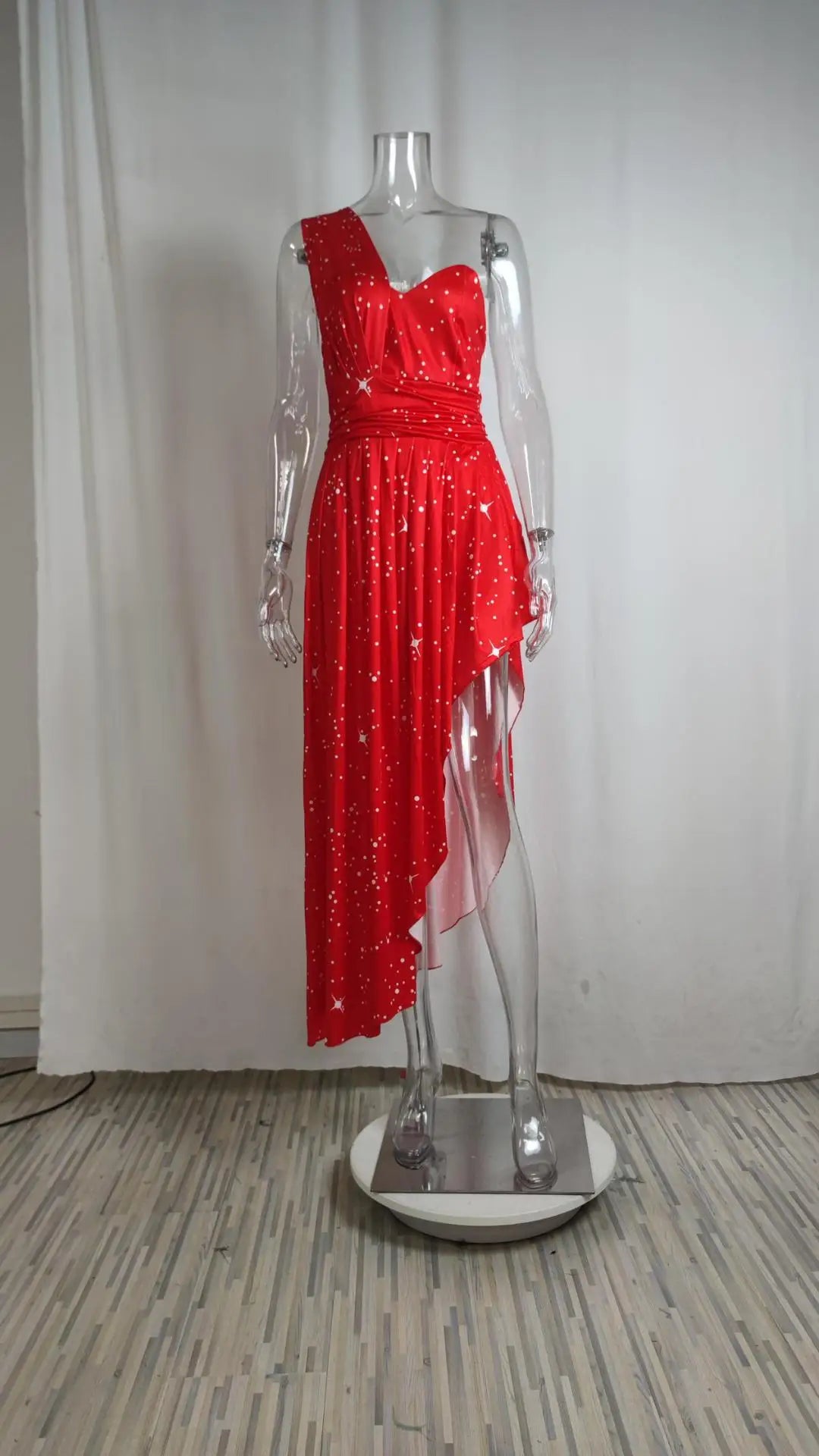 Vestidos de Noche Sexys para Mujer Elegantes Rojos Cóctel Fiesta Chic Gala Graduación Lujo Ocasión Formal Vestido de Dama de Honor