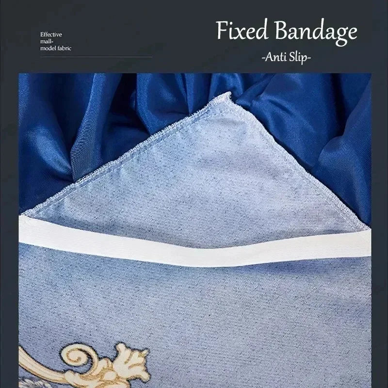 3 deler sommer sengeteppe i skjørtstil, sengeteppe i blonder i europeisk stil, tredelt sett i skjørtstil, sengeteppe i madrass, støvbeskyttelse