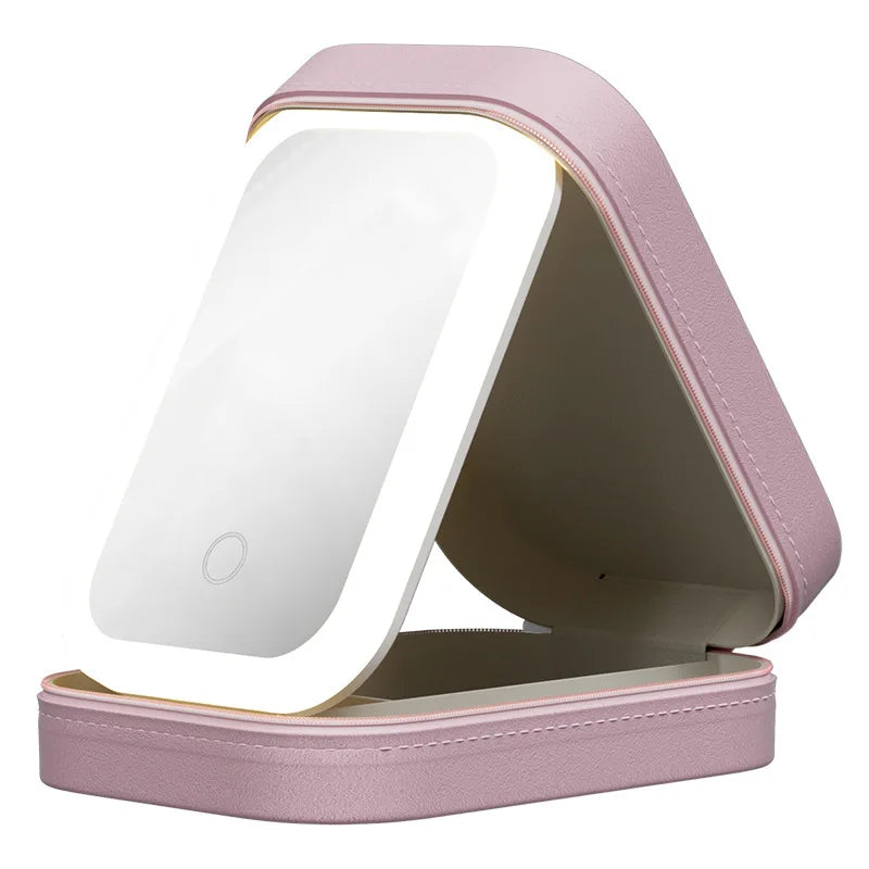 LED Makeup Bag with Mirror