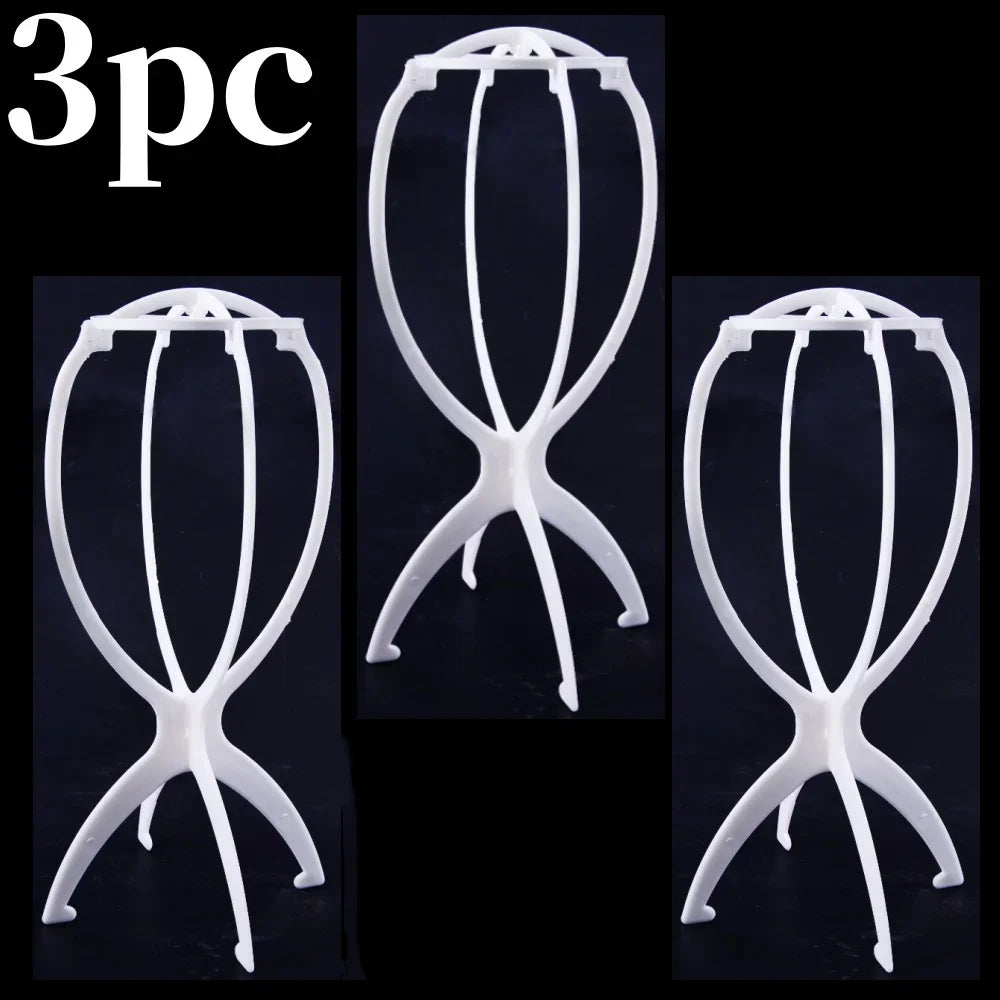 10-Piece Wig Stand Set