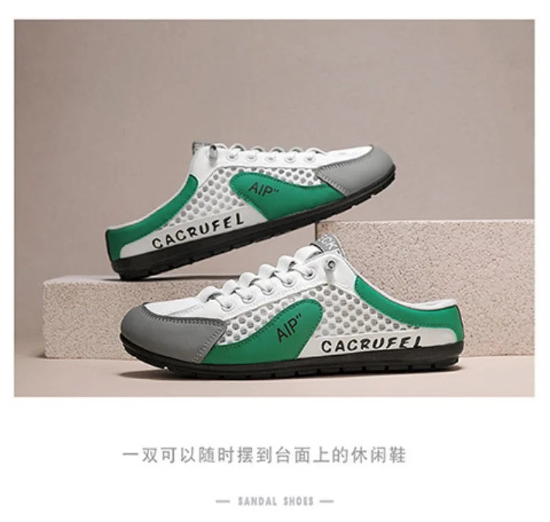 Mocasines sin cordones de malla para hombre – Ligeros, suaves y perfectos para el día a día