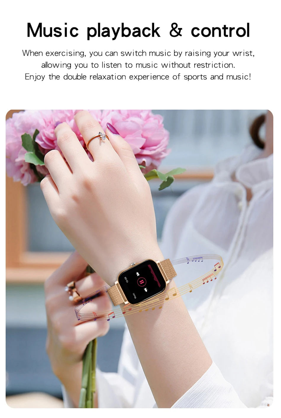 Reloj inteligente con teléfono Android 2025, pantalla HD de 1.44 pulgadas, llamadas Bluetooth, monitoreo de oxígeno/presión sanguínea, regalo para mujer y hombre