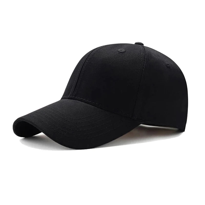 Gorra de béisbol a prueba de polvo para exteriores, sombrero unisex liso con visera curvada, gorras de ocio ajustables de color sólido a la moda para hombres y mujeres