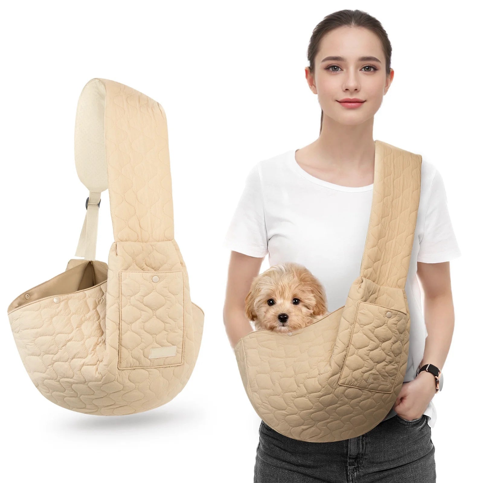 Portable Pet Chest Backpack