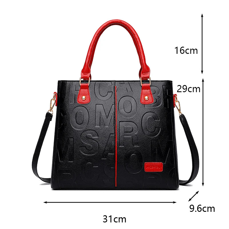 Bolso tote de piel sintética