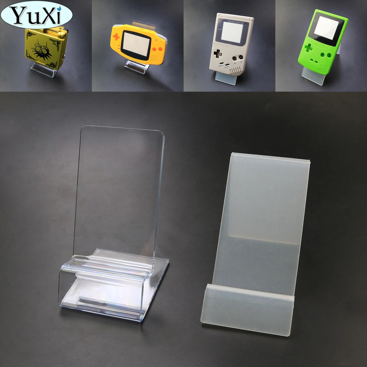 1Pc Transparent Phone Gamepad Stand Portable Display Stand For Gameboy Advance GBA GBP GBC GBA SP PS5 PS4 Xbox One Stand Part