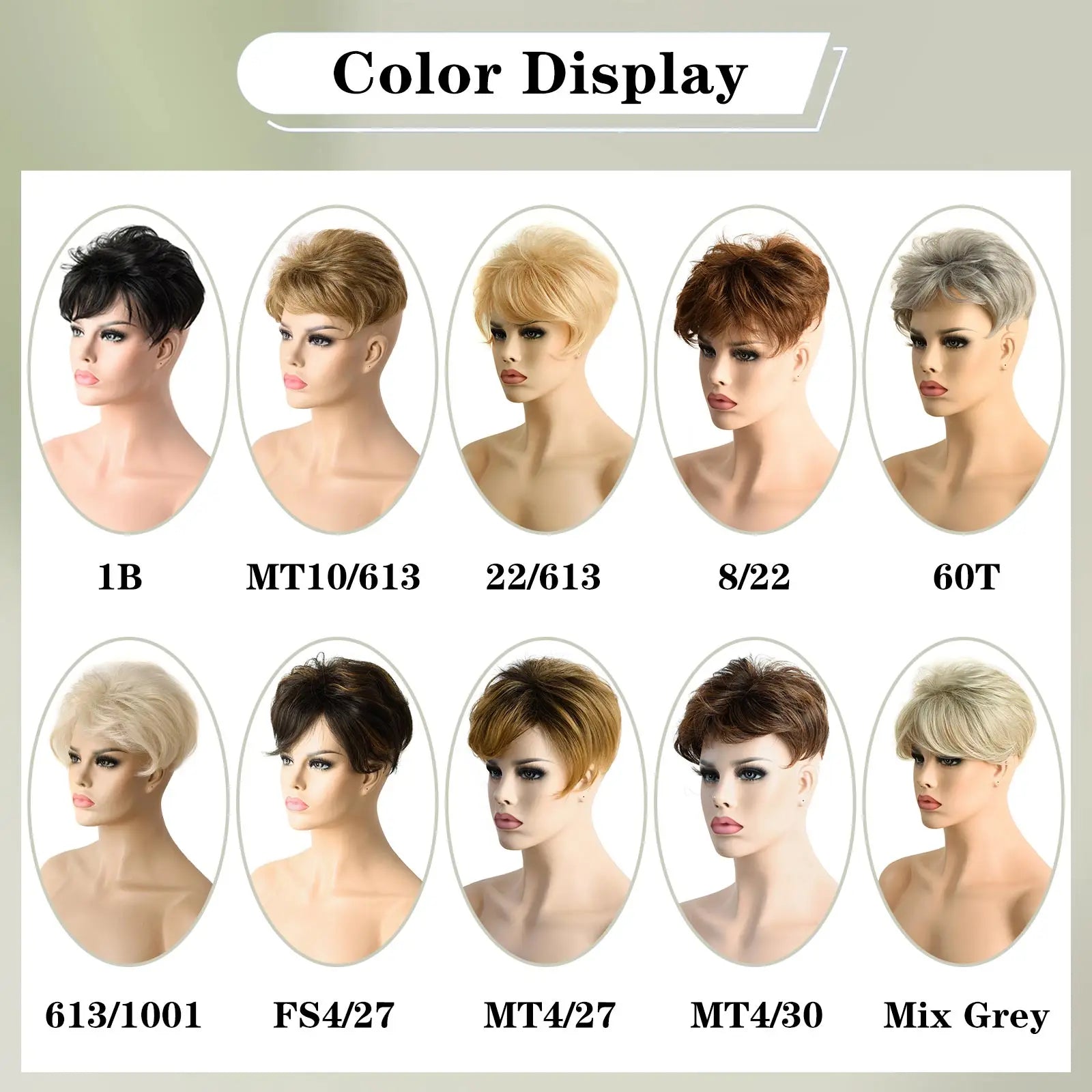 Synthetic Hair Topper Pieces for Thinning Hair Natural Curly Texture 6 Inch Short Pixie Cut Toppers Hair Wigs for Women